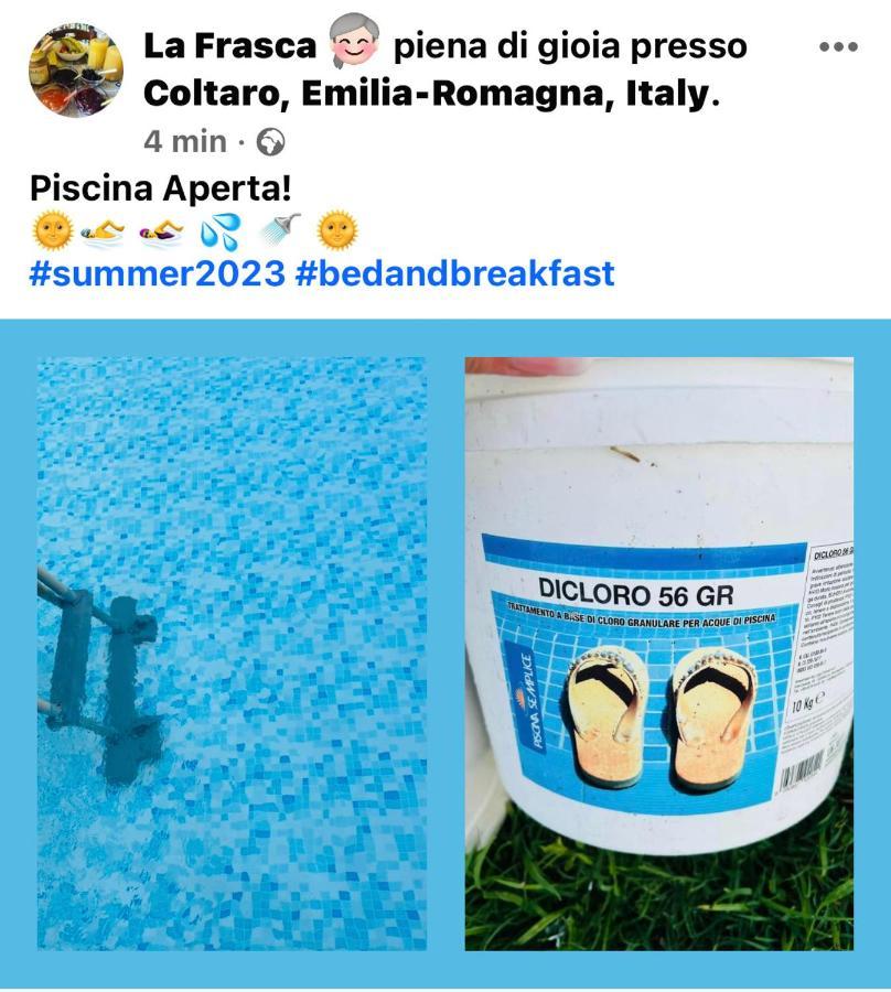 La Frasca Bed & Breakfast Coltaro Dış mekan fotoğraf